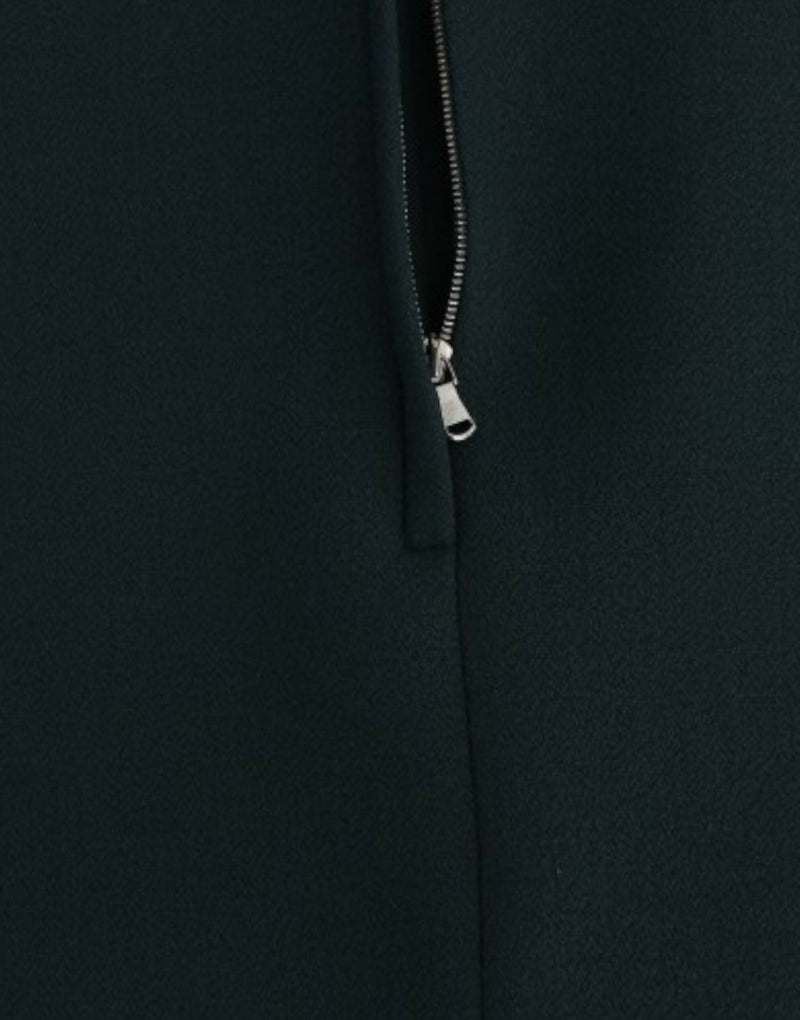 Blouse en laine à manches 3/4 verte de Dolce &amp; Gabbana