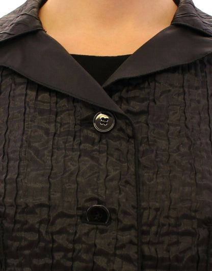 Dolce & Gabbana Zwarte Korte Bolero Blazer Jas