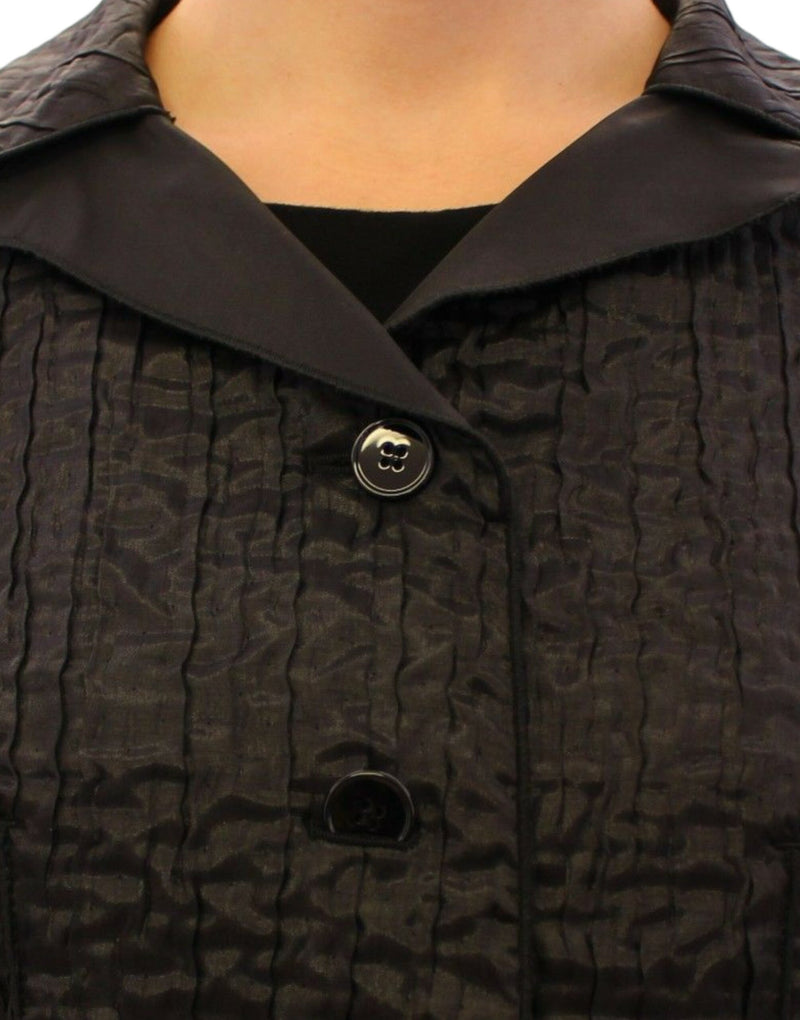 Dolce &amp; Gabbana - Boléro court noir - Veste-manteau