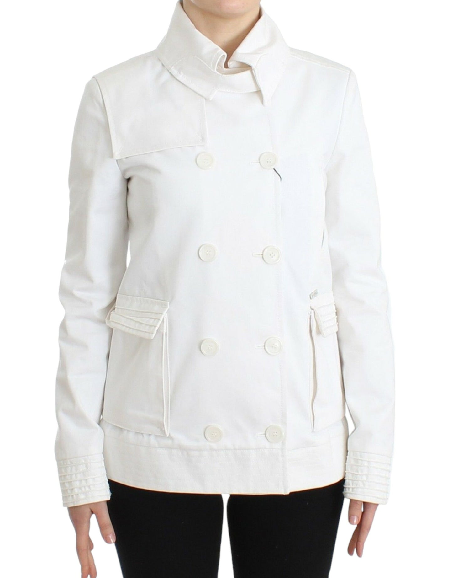 Gilet/blazer blanc à double boutonnage GF Ferre