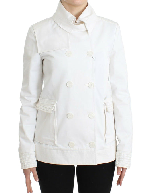 Gilet/blazer blanc à double boutonnage GF Ferre