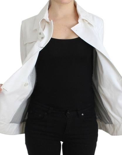 Gilet/blazer blanc à double boutonnage GF Ferre