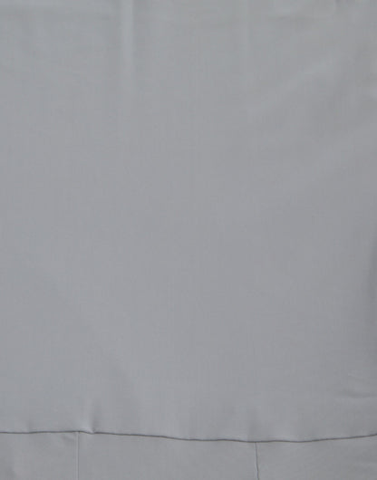 Dolce & Gabbana grijze, stuitvrije, aansluitende jumpsuitjurk van nylon.