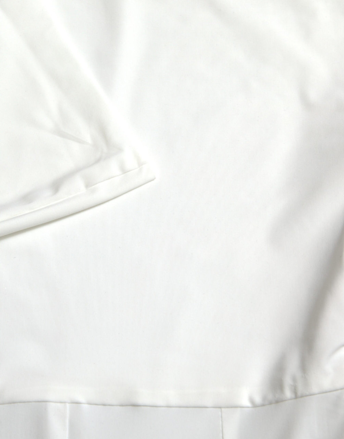 Dolce & Gabbana White Strapless Bodycon Jumpsuit Dress