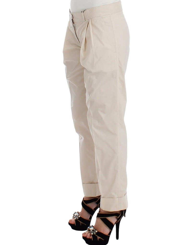 Pantalons Chino décontractés beige de Ermanno Scervino