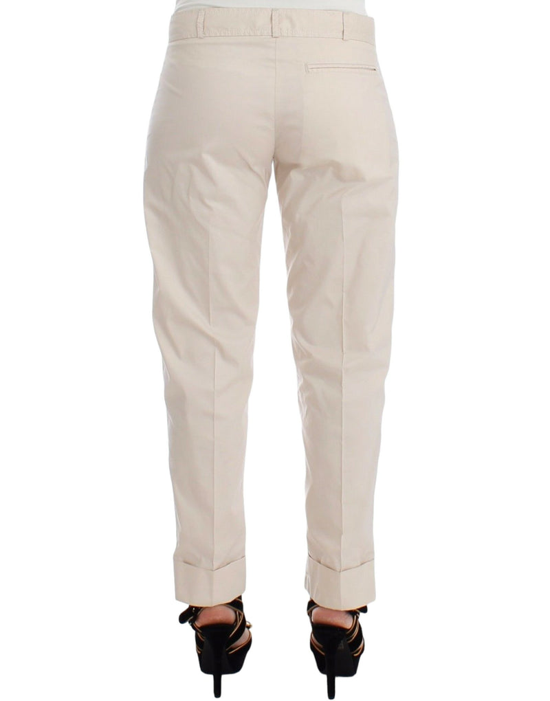Pantalons Chino décontractés beige de Ermanno Scervino