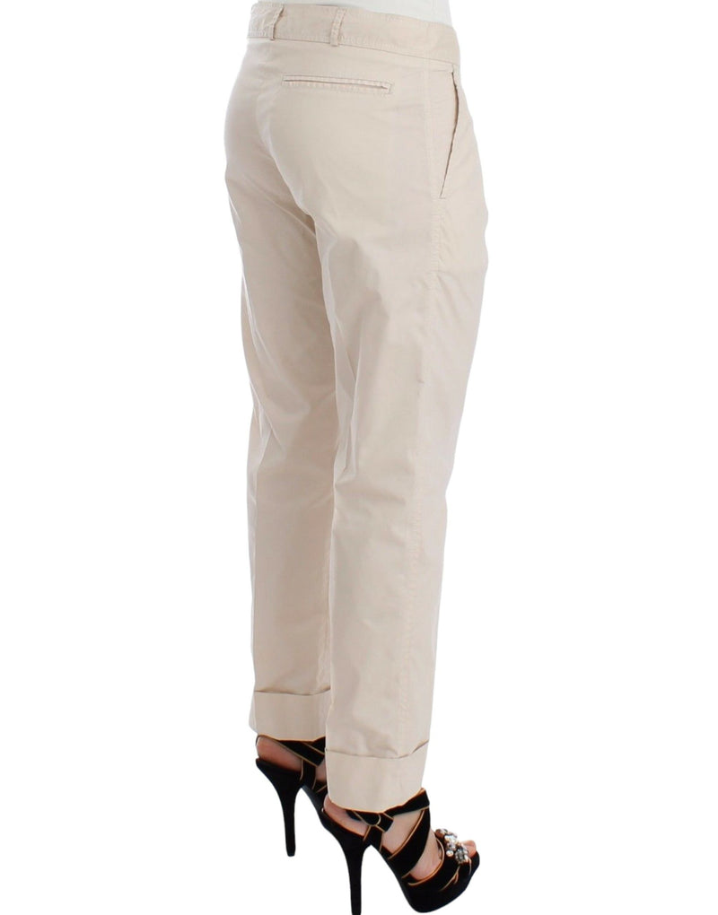 Pantalons Chino décontractés beige de Ermanno Scervino
