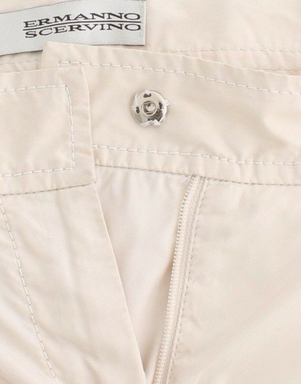 Pantalons Chino décontractés beige de Ermanno Scervino