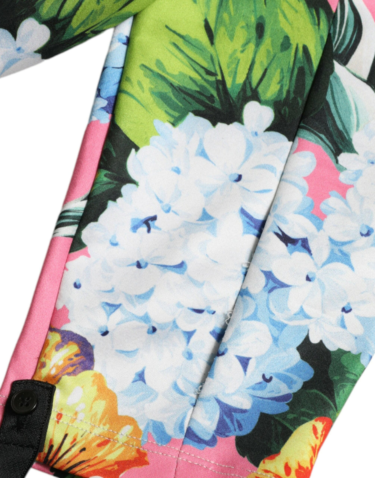 Dolce & Gabbana Leggings Multicolores à Taille Haute Fleuris