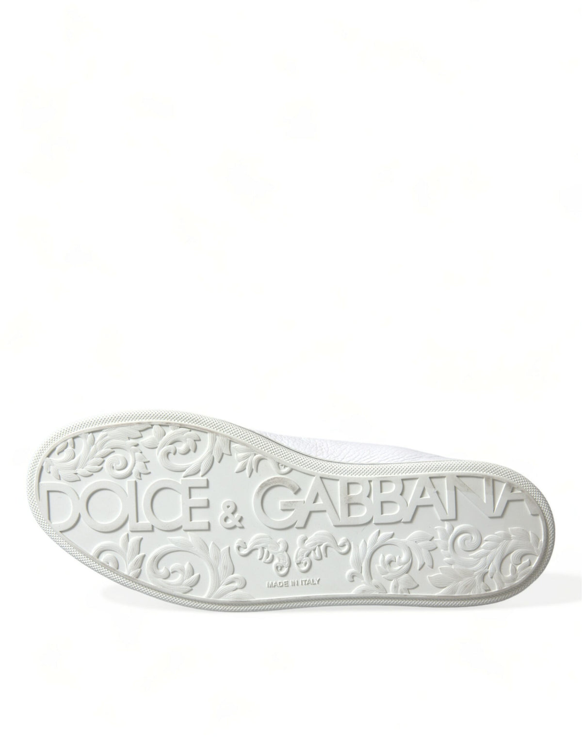 Dolce & Gabbana White Saint Tropez High Top Sneakers for Men