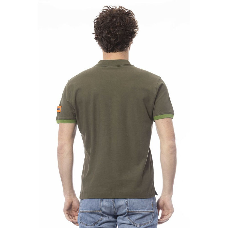 Invicta Groene Katoenen Polo Shirt voor Heren