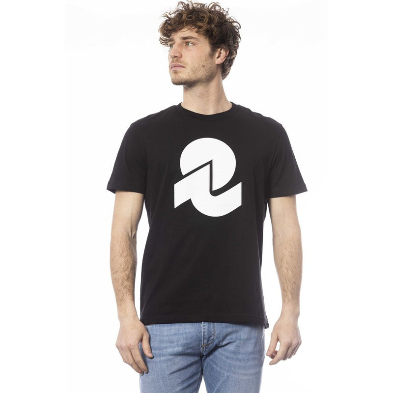 T-shirt homme en coton noir Invicta