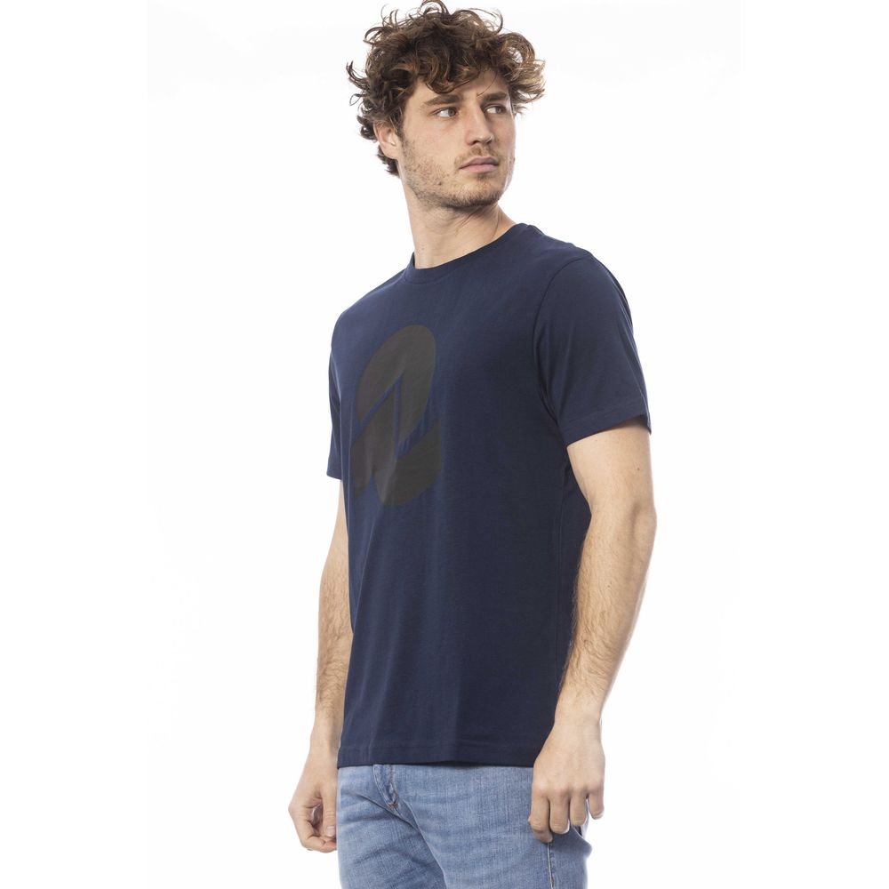 T-shirt homme en coton bleu Invicta