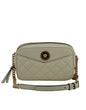 Sac photo élégant en cuir d'agneau blanc Versace