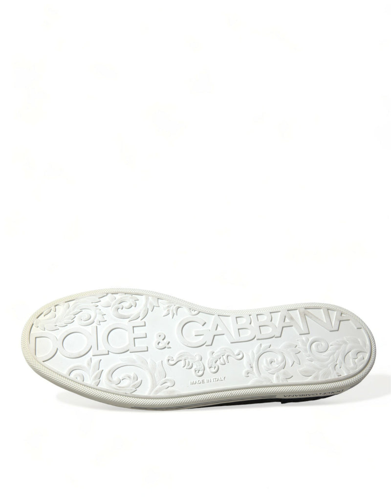 Dolce & Gabbana Blue Suede Caiman Men Loafers