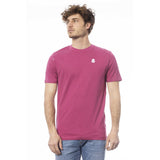 T-shirt homme en coton violet Invicta