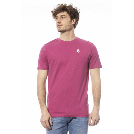 T-shirt homme en coton violet Invicta