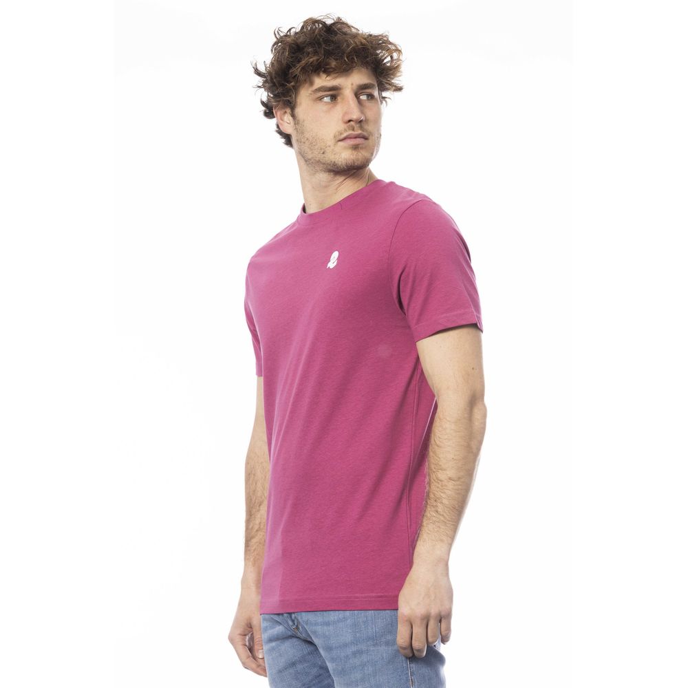 T-shirt homme en coton violet Invicta