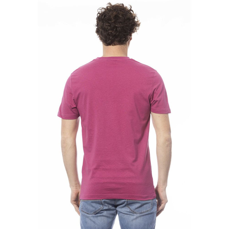 Invicta T-shirt voor heren, paars, katoen