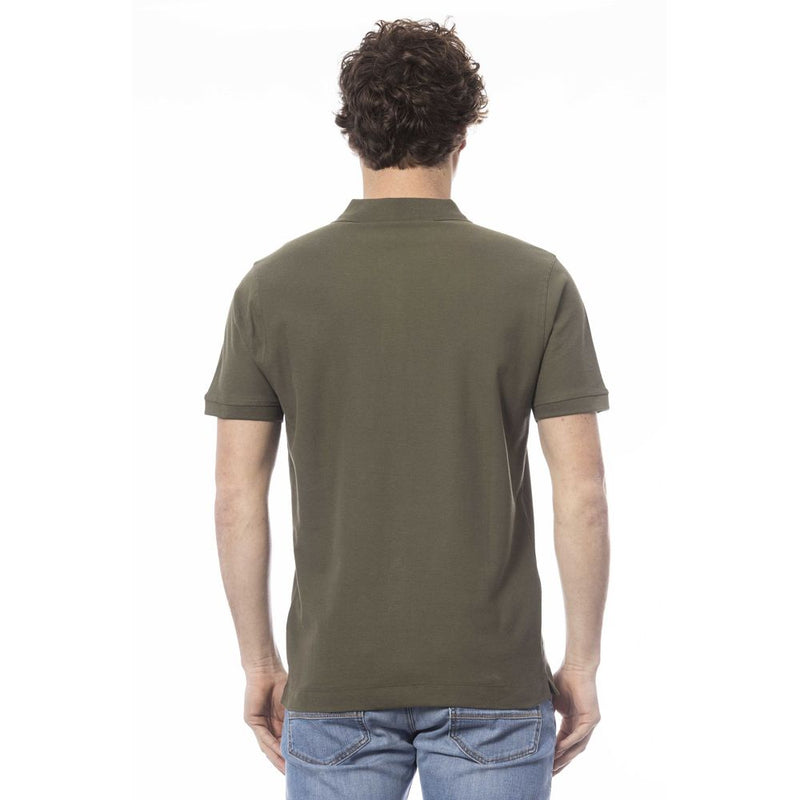 Invicta Groene Katoenen Polo Shirt voor Heren