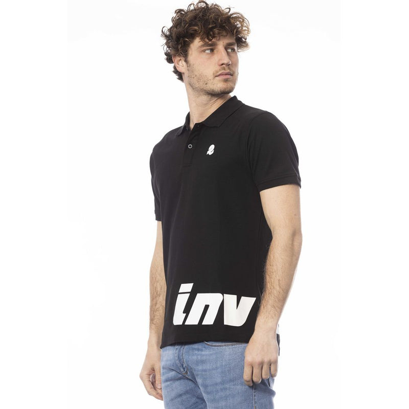 Invicta Zwarte Katoenen Polo Shirt voor Heren
