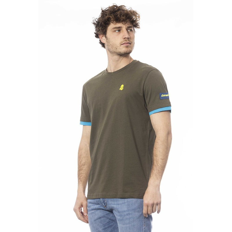Invicta Groen Katoenen Heren T-Shirt