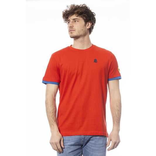 T-shirt homme en coton rouge Invicta