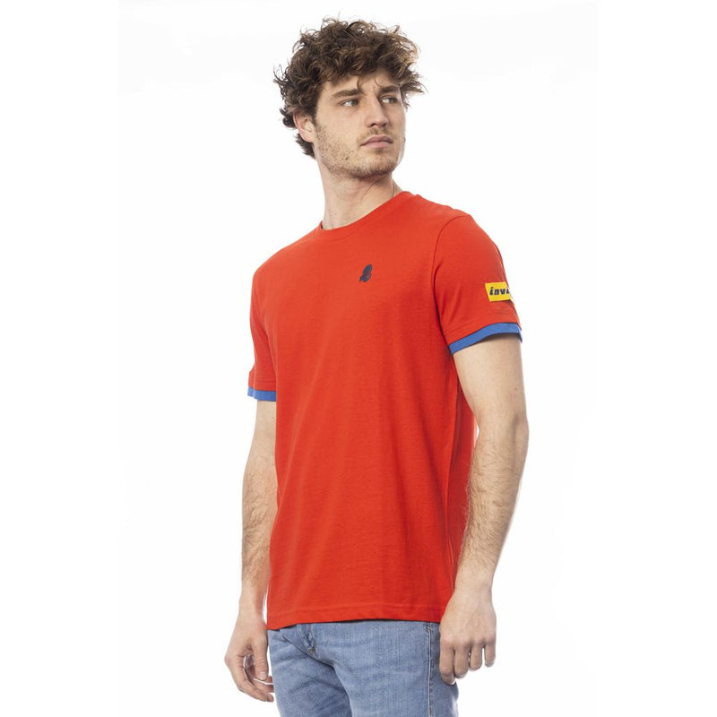 T-shirt homme en coton rouge Invicta