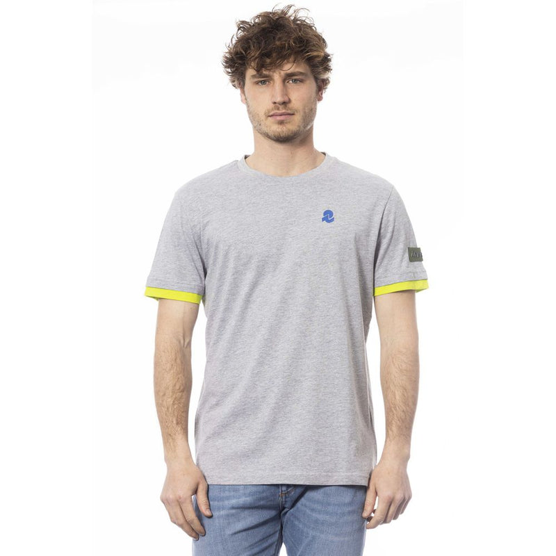 Invicta Grijs Katoenen Heren T-Shirt
