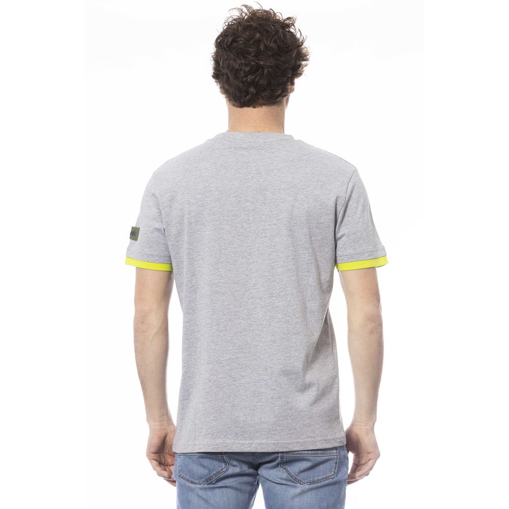 T-shirt homme en coton gris Invicta