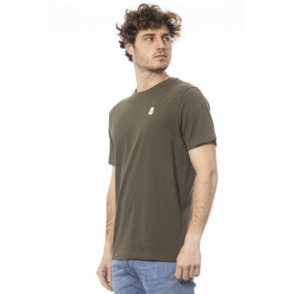 T-shirt homme en coton vert Invicta