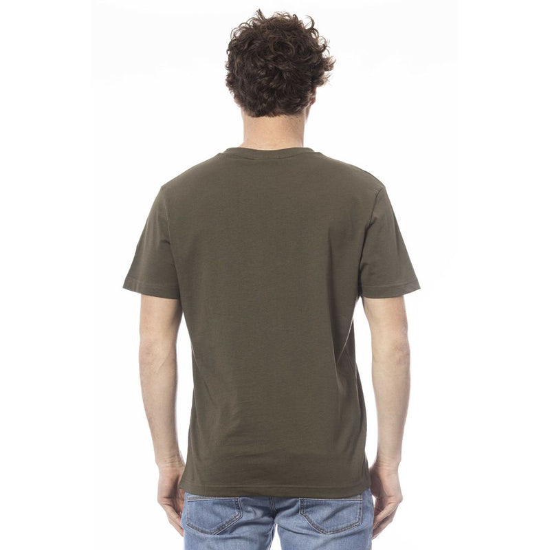 Invicta Groen Katoenen Heren T-Shirt