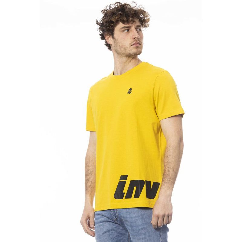 Invicta Geel Katoenen Heren T-Shirt