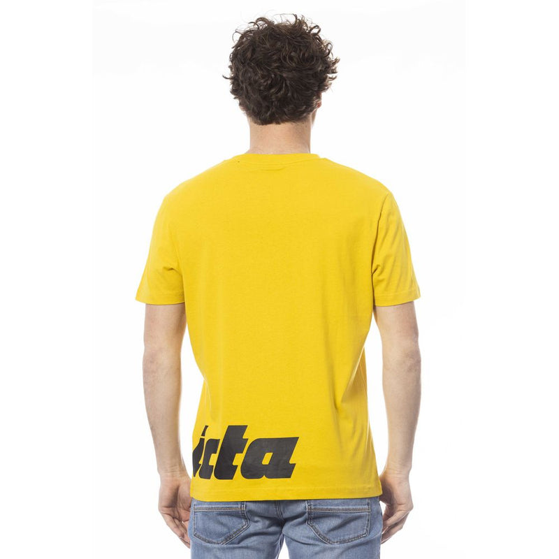 Invicta Geel Katoenen Heren T-Shirt