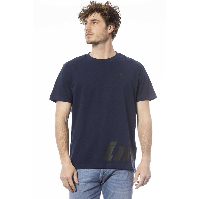 Invicta Blauw Katoenen Heren T-Shirt