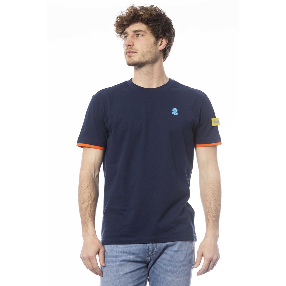 Invicta Blauw Katoenen Heren T-Shirt