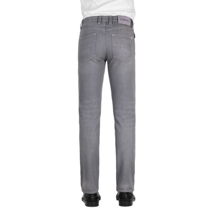 Tramarossa Gray Cotton Men Jeans