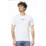 T-shirt homme en coton blanc Ungaro Sport