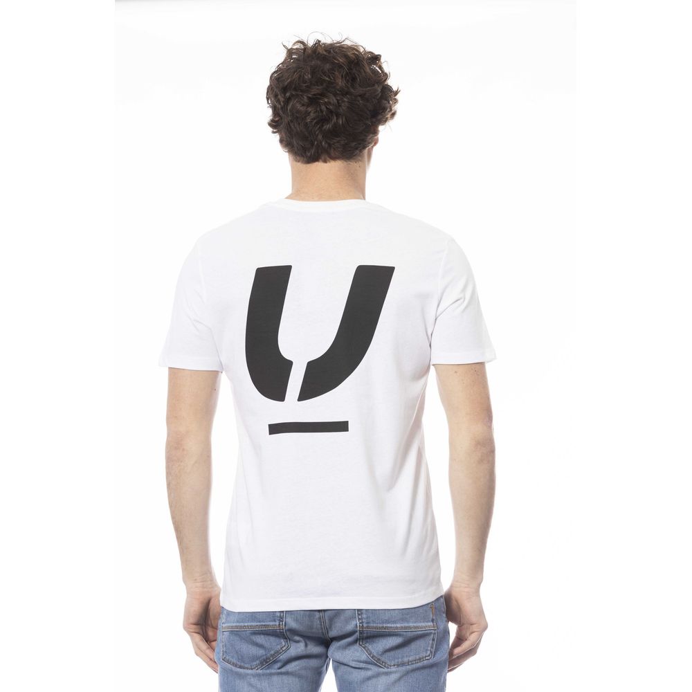 T-shirt homme en coton blanc Ungaro Sport