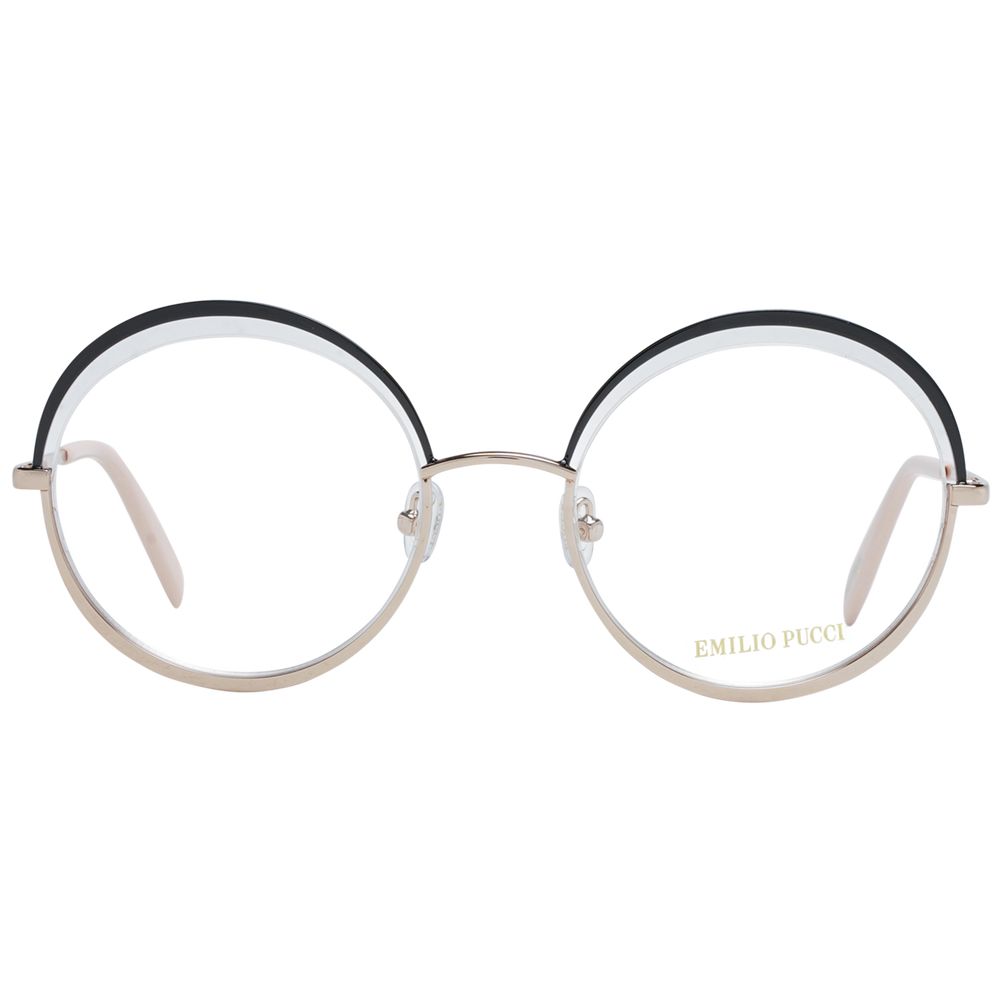 Emilio Pucci Black Women Glasses Frame - Stylish Eyewear