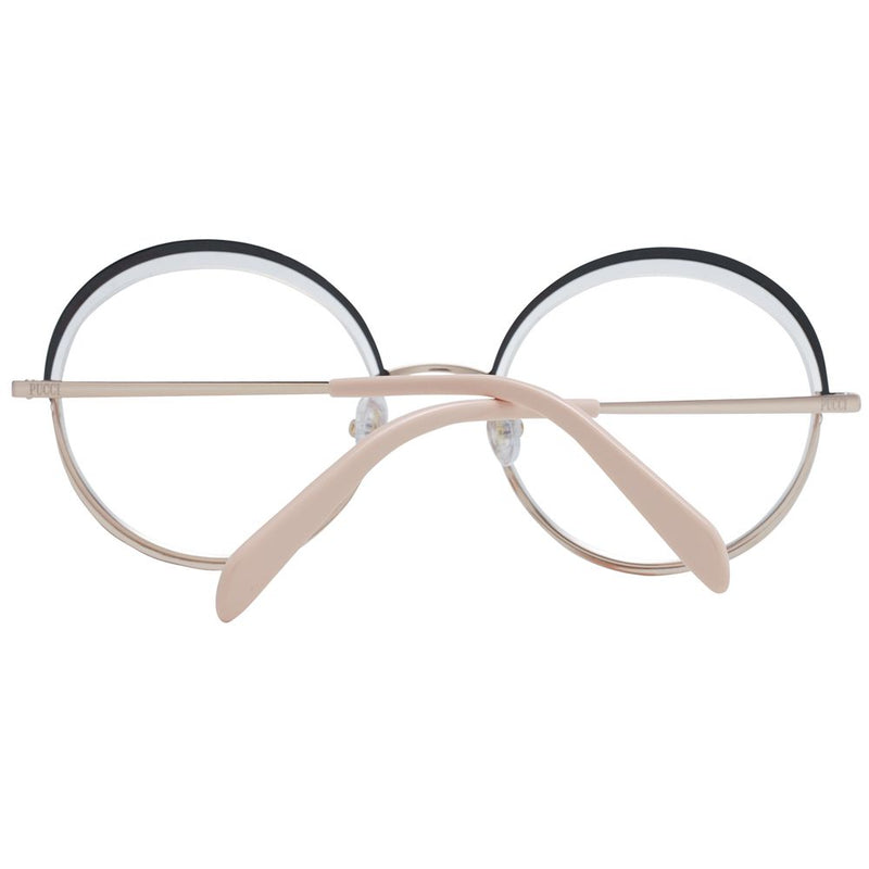 Emilio Pucci Black Women Glasses Frame - Stylish Eyewear