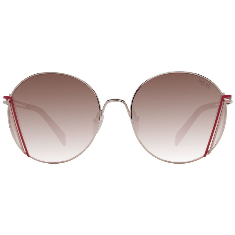 Emilio Pucci Rose Gold Women Sunglasses - Luxe et Élégance