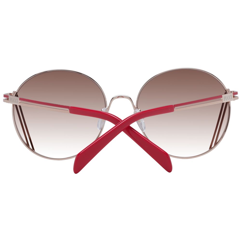 Emilio Pucci Rose Gold Women Sunglasses - Luxe et Élégance