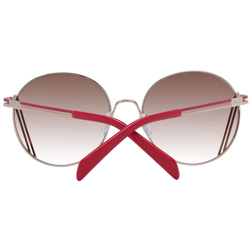 Emilio Pucci Rose Gold Women Sunglasses - Luxe et Élégance