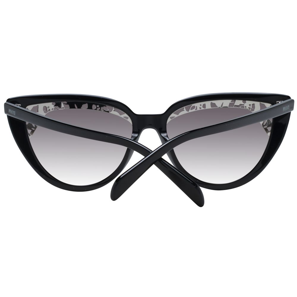 Emilio Pucci Black Cat Eye Sunglasses for Women