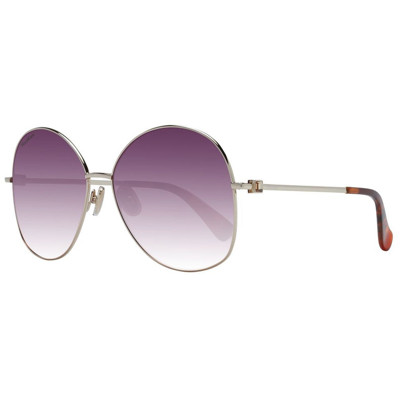 Max Mara Gold Women Sunglasses - Élégance et Protection UV