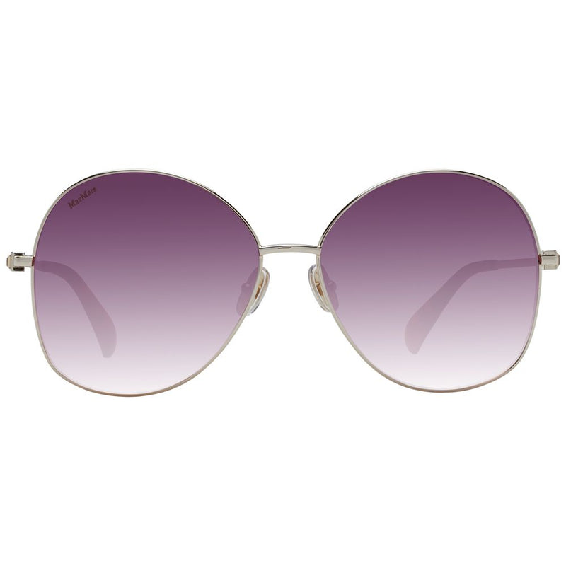 Max Mara Gold Women Sunglasses - Élégance et Protection UV