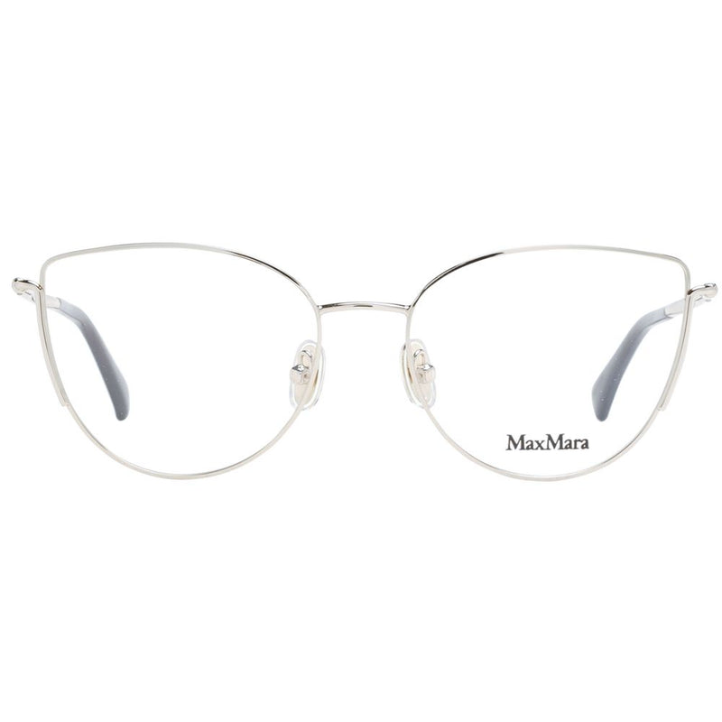 Max Mara Gold Women Glasses Frame - Cat Eye Style