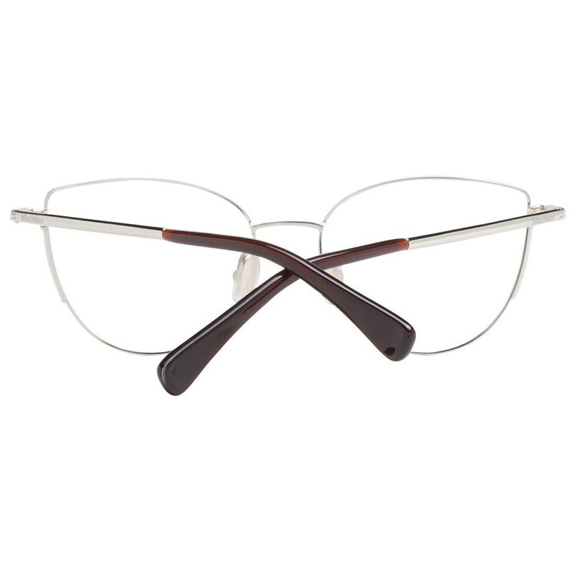 Max Mara Gold Women Glasses Frame - Cat Eye Style