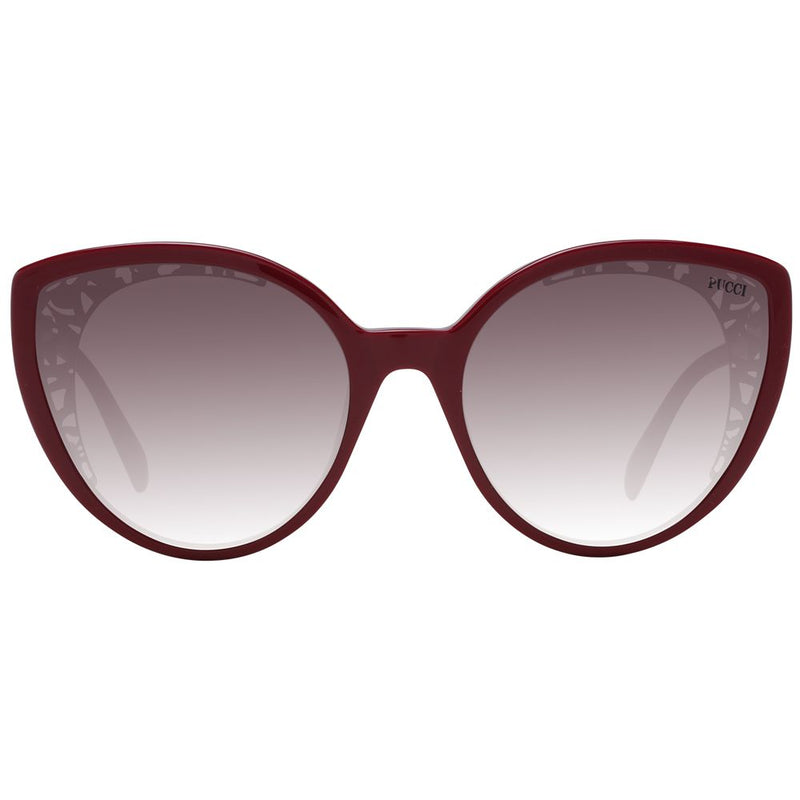 Emilio Pucci Red Women Sunglass - Protection et Élégance